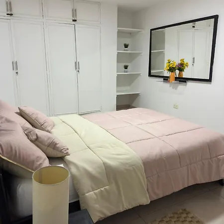 Amplio, Central, A Pocos Metros De La Playa, Barrio El Laguito Apartamento